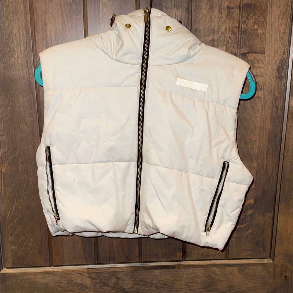 ECHT Light Gray Puffer Vest